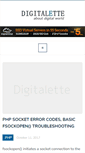 Mobile Screenshot of digitalette.com